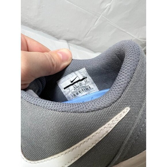 Nike SB Check Solar Canvas Gray Athletic Skate Shoes Womens Size 7 - Picture 4 of 11